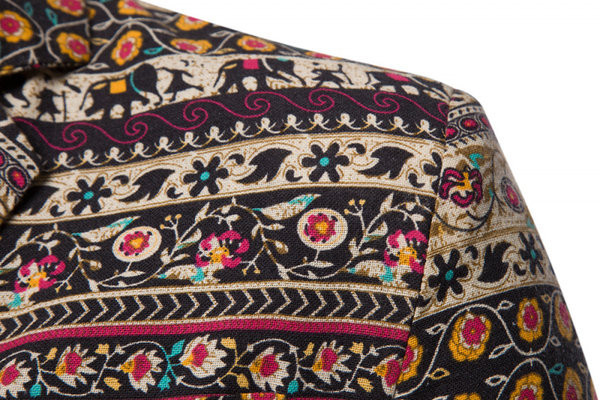 Jachetă modernă pentru bărbați model montată cu nasturi