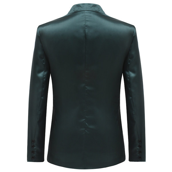 Jachetă elegantă pentru bărbați, cu model mulat și mâneci lungi