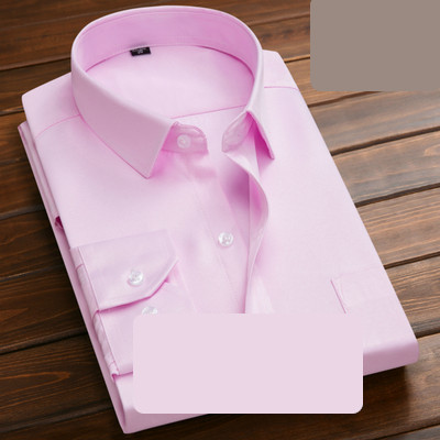 Мъжка елегантна риза с дълъг ръкав и копчета няколко цвята 