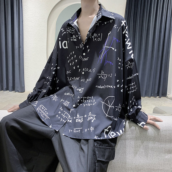 Cămașă bărbătească cu guler clasic - model larg