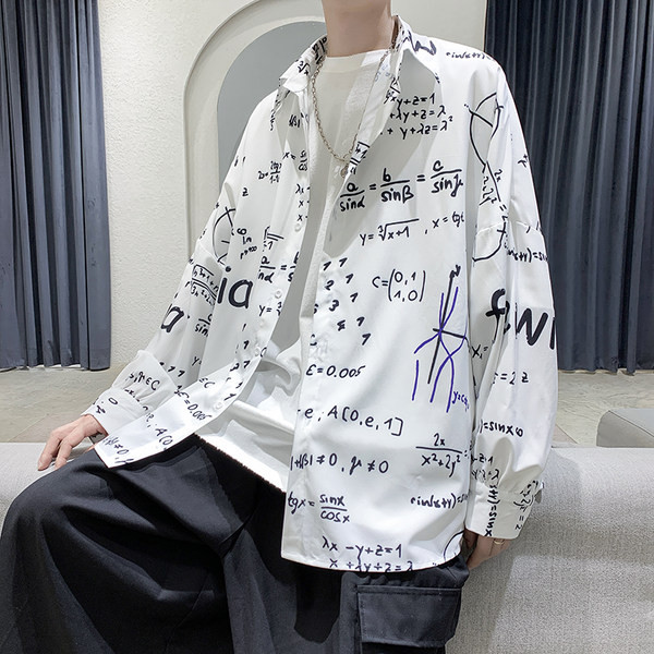 Cămașă bărbătească cu guler clasic - model larg