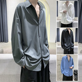 Cămașă pentru bărbați cu guler clasic - mâneci lungi sau scurte