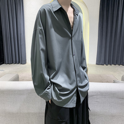 Cămașă pentru bărbați cu guler clasic - mâneci lungi sau scurte