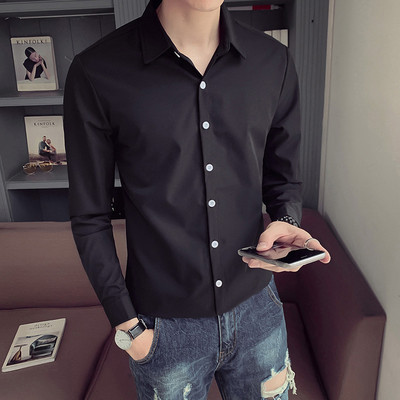 Ανδρικό πουκάμισο απλό κλασικό μοντέλο με κουμπιά