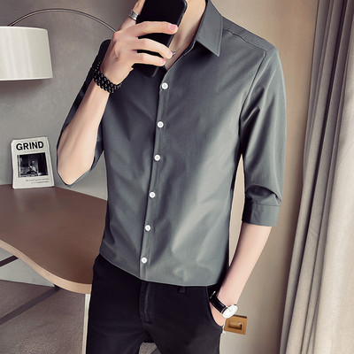 Ανδρικό πουκάμισο απλό κλασικό μοντέλο με κουμπιά