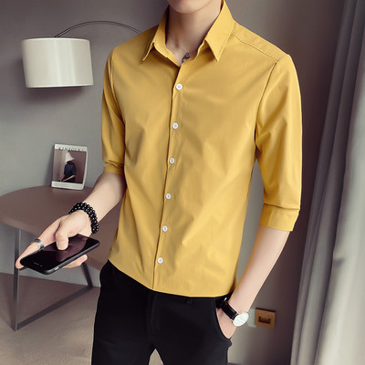 Ανδρικό πουκάμισο απλό κλασικό μοντέλο με κουμπιά