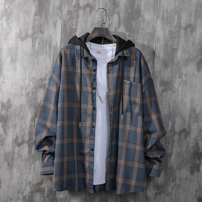 Νέο μοντέλο γυναικείο καρό πουκάμισο με τσέπη και κουμπιά