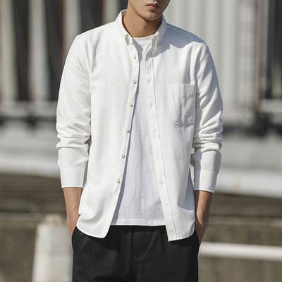 Ανδρικό πουκάμισο νέο μοντέλο με κλασικό κολάρο και τσέπη - διάφορα μοντέλα