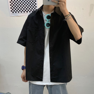 Ανδρικό casual πουκάμισο με κλασικό κολάρο - δύο μοντέλα