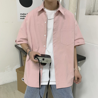 Ανδρικό casual πουκάμισο με κλασικό κολάρο - δύο μοντέλα