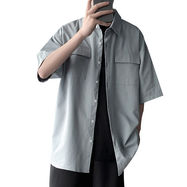 Uus mudel meeste lai tasku ja 3/4 varrukatega särk