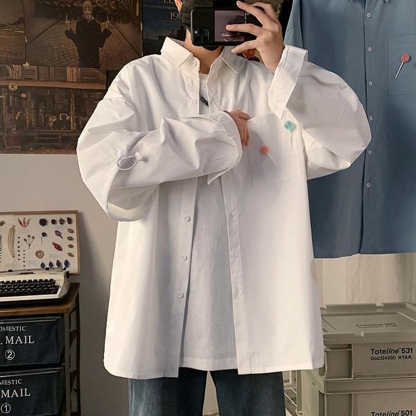 Cămașă pentru bărbați cu mâneci lungi și buzunar