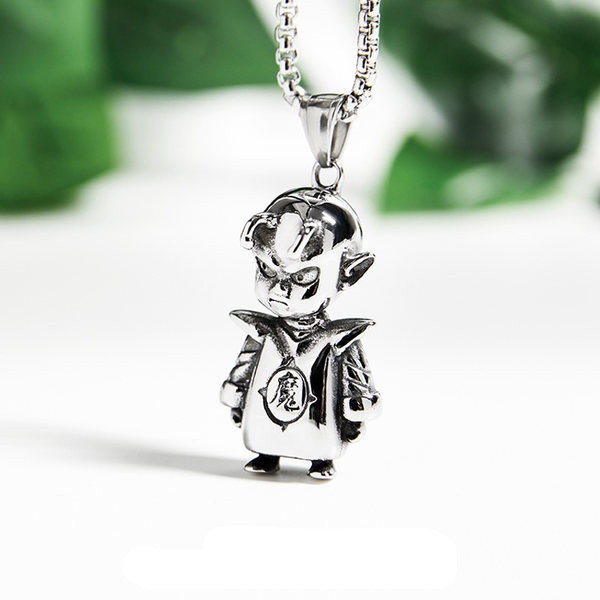 Lanț metalic bărbătesc cu pandantiv