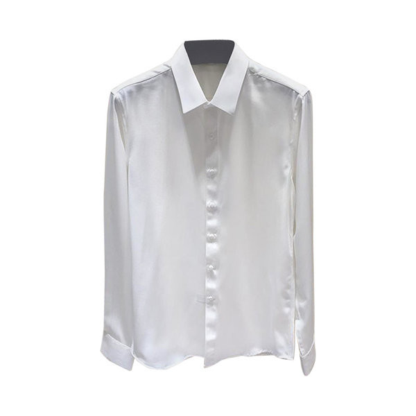 Cămașă modernă pentru bărbați cu guler clasic și mâneci lungi - mai multe culori