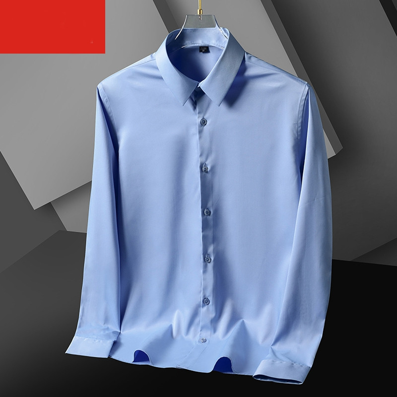 Cămașă bărbătească model uni cu mâneci scurte sau lungi