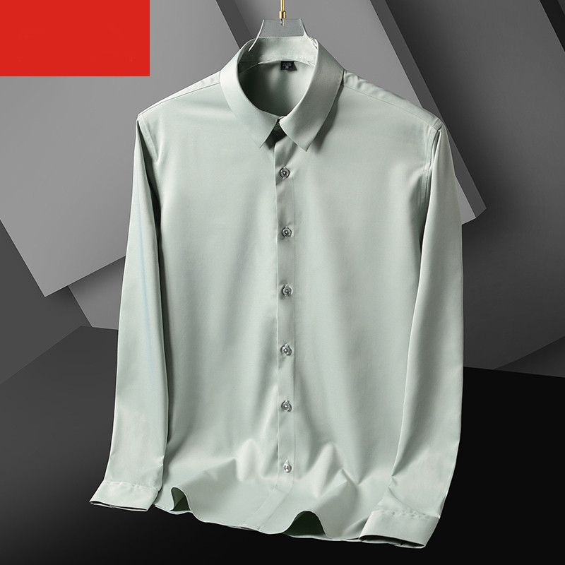 Cămașă bărbătească model uni cu mâneci scurte sau lungi