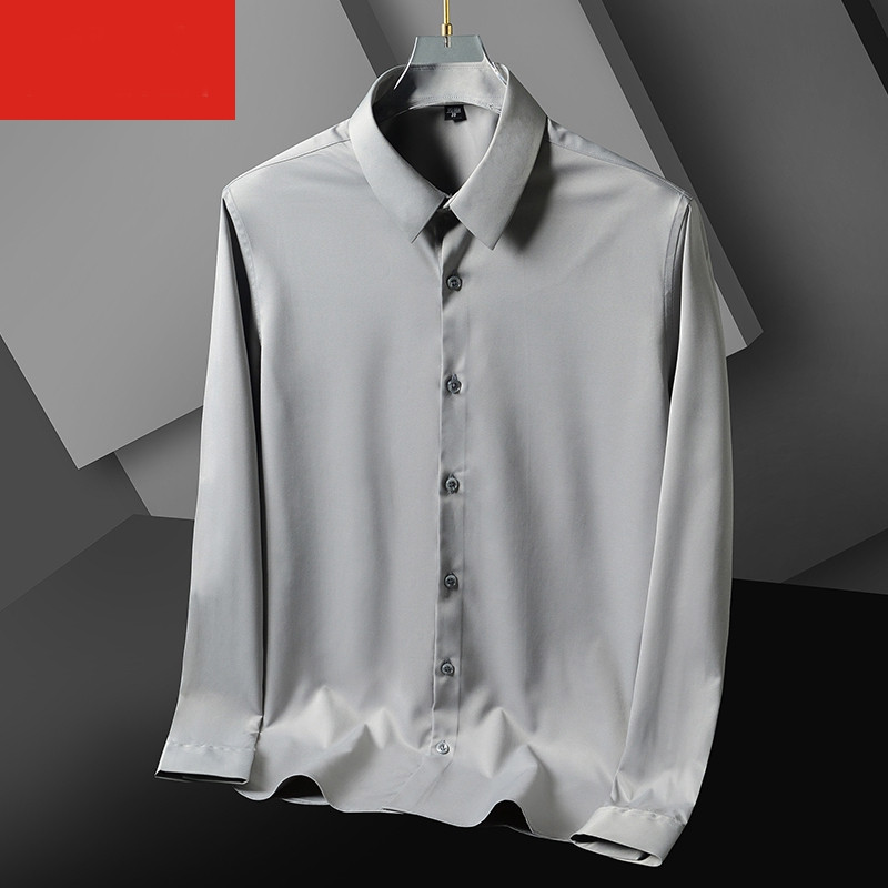 Cămașă bărbătească model uni cu mâneci scurte sau lungi