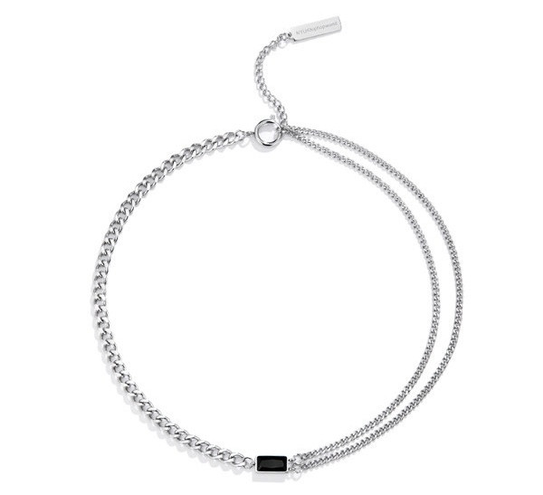 Ανδρική αλυσίδα με διακοσμητική πέτρα