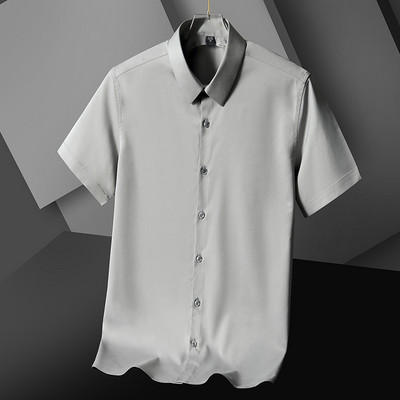 Μοντέρνο ανδρικό πουκάμισο με κλασικό κολάρο - δύο μοντέλα