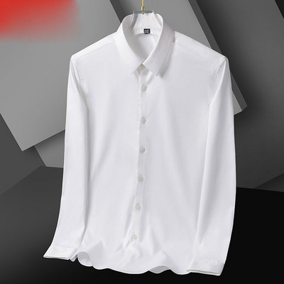 Μοντέρνο ανδρικό πουκάμισο με κλασικό κολάρο - δύο μοντέλα