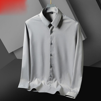 Μοντέρνο ανδρικό πουκάμισο με κλασικό κολάρο - δύο μοντέλα