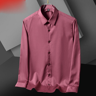 Μοντέρνο ανδρικό πουκάμισο με κλασικό κολάρο - δύο μοντέλα