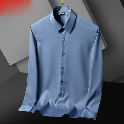 Μοντέρνο ανδρικό πουκάμισο με κλασικό κολάρο - δύο μοντέλα