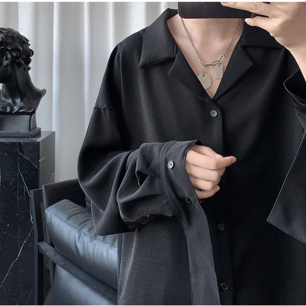 Camasa barbateasca model dreapta cu guler clasic