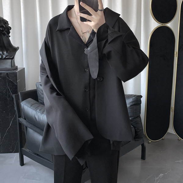 Camasa barbateasca model dreapta cu guler clasic