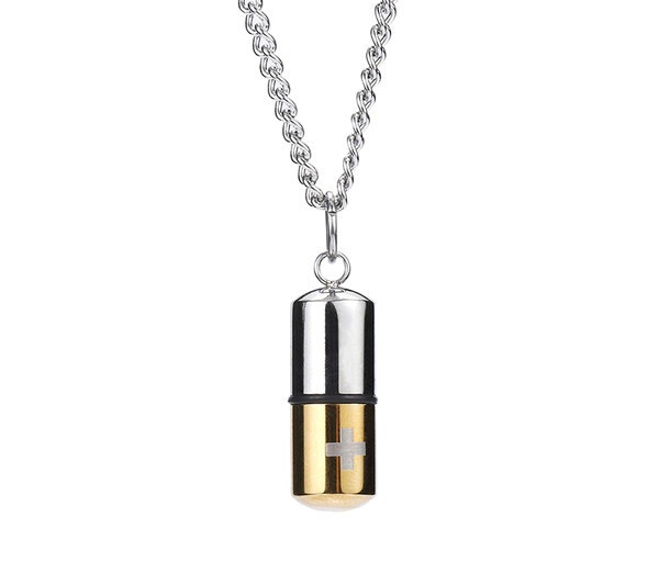 Lanț curent pentru bărbați cu pandantiv