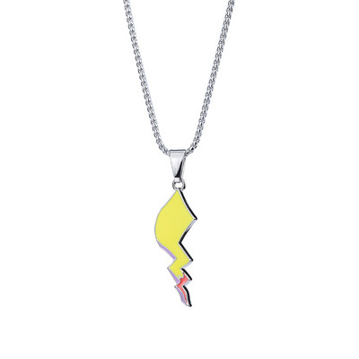 Μοντέρνα ανδρική μακρά αλυσίδα με μενταγιόν