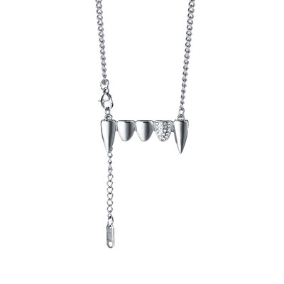 Lanț modern pentru bărbați cu pandantiv și pietre decorative