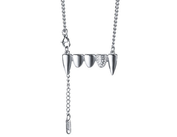 Lanț modern pentru bărbați cu pandantiv și pietre decorative