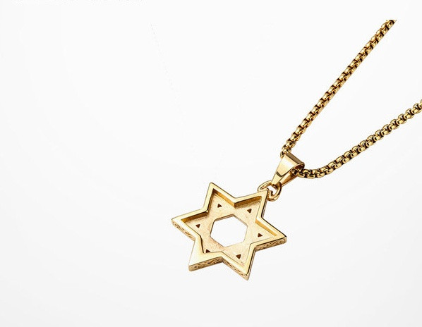 Μοντέρνα ανδρική αλυσίδα με αστέρι