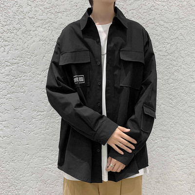 Ανδρικό casual πουκάμισο με κουμπιά και κλασικό κολάρο - διαφορετικά χρώματα