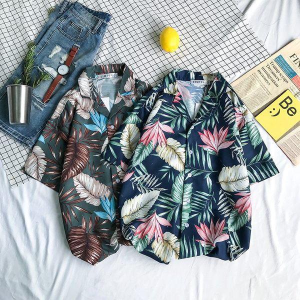 Cămașă colorată pentru bărbați cu guler și nasturi clasici