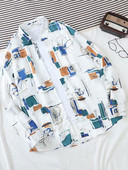 Jauna modeļa vīriešu krekls ar klasisku apkakli un garām piedurknēm