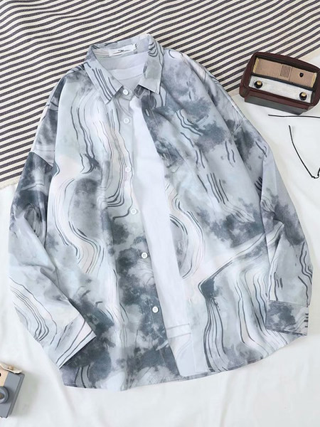 Jauna modeļa vīriešu krekls ar klasisku apkakli un garām piedurknēm