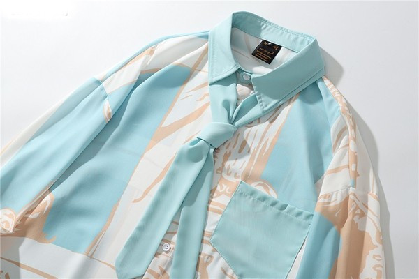 Retro modeļa vīriešu krekls ar klasisku apkakli