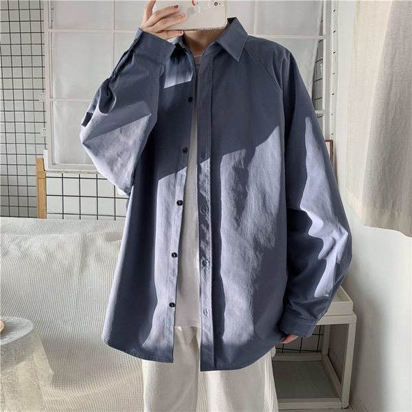 Camasa barbati lat model nou monocolor