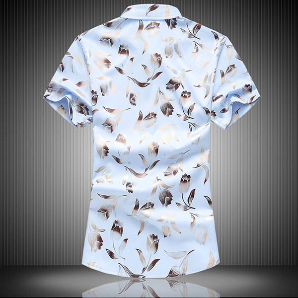 Moderns vīriešu krekls ar apkakli un īsām piedurknēm vairākās krāsās