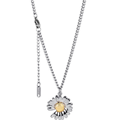 Actual lanț bărbătesc cu pandantiv cu flori