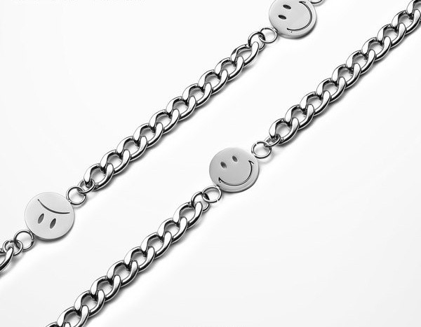 Ανδρική σύγχρονη μεταλλική αλυσίδα