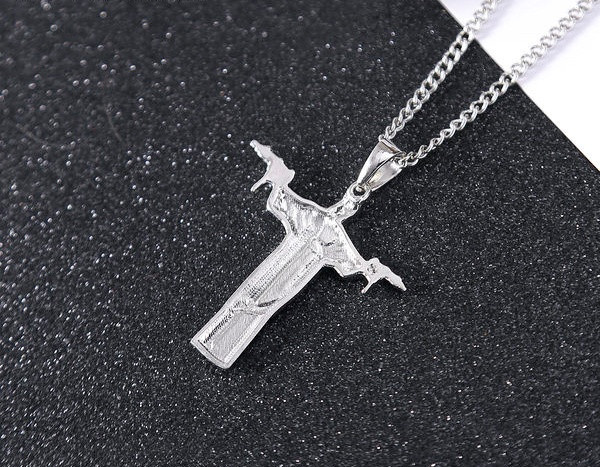 Lanț elegant pentru bărbați cu pandantiv