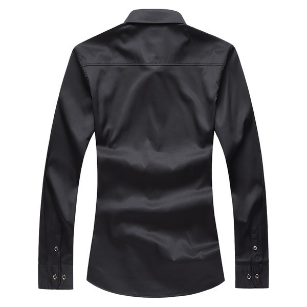 Cămașă bărbați brodată cu mâneci scurte și lungi două modele