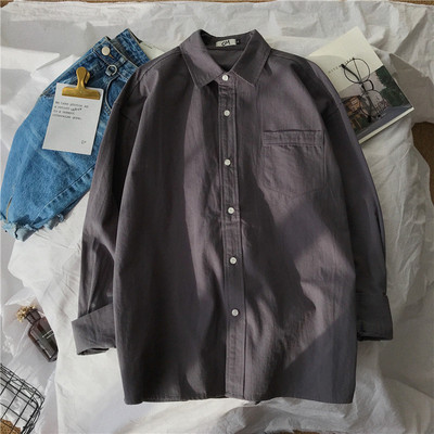 Cămașă casual de primăvară cu mâneci lungi pentru bărbați