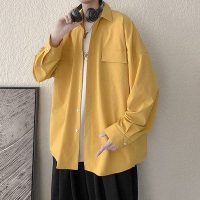 Camasa barbati model larg cu buzunare