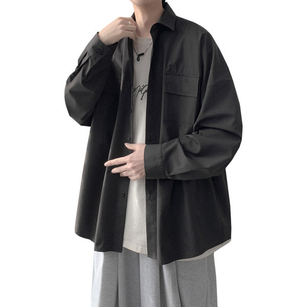 Camasa barbati model larg cu buzunare