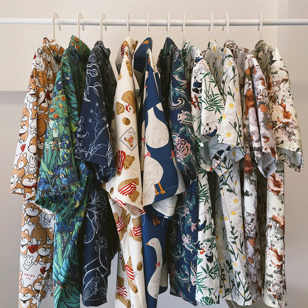 Cămașă pentru bărbați cu guler clasic - mai multe aplicații