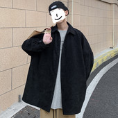 Vīriešu velveta krekls - plats modelis